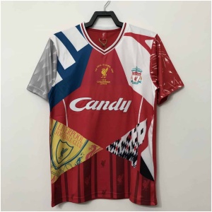 Maillot Édition Spéciale Liverpool Rétro Finale de la Ligue des Champions 2005