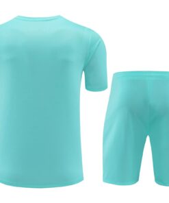 Tenue d’entraînement courte de Barcelone Turquoise 2023/24