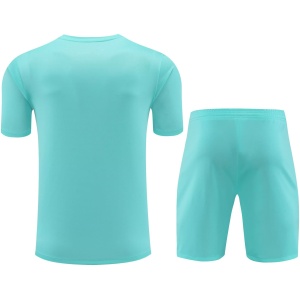 Tenue d’entraînement courte de Barcelone Turquoise 2023/24