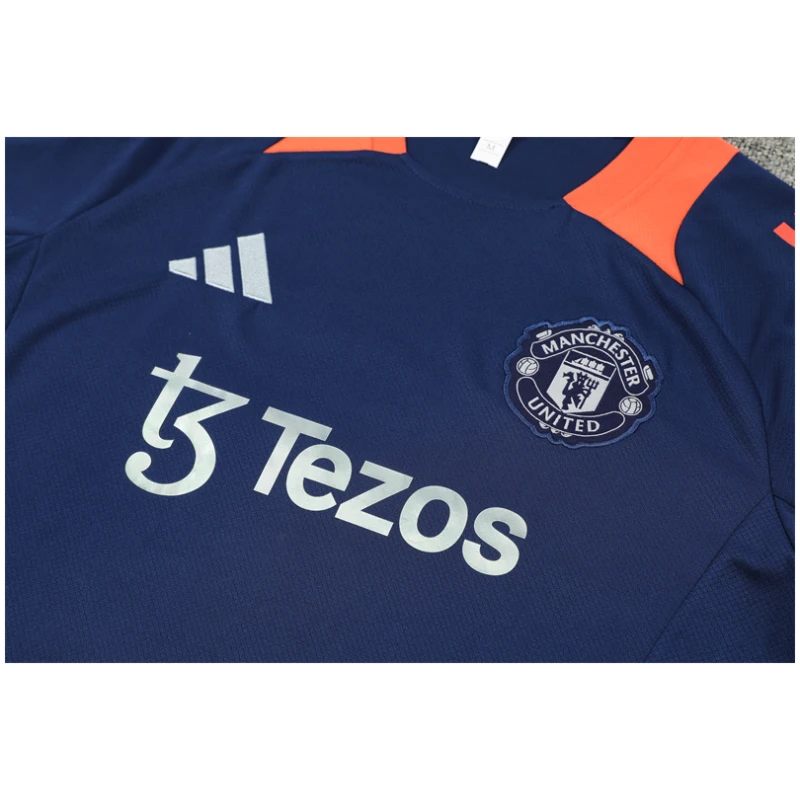 Tenue d’entraînement courte Manchester United Royale 2024/25