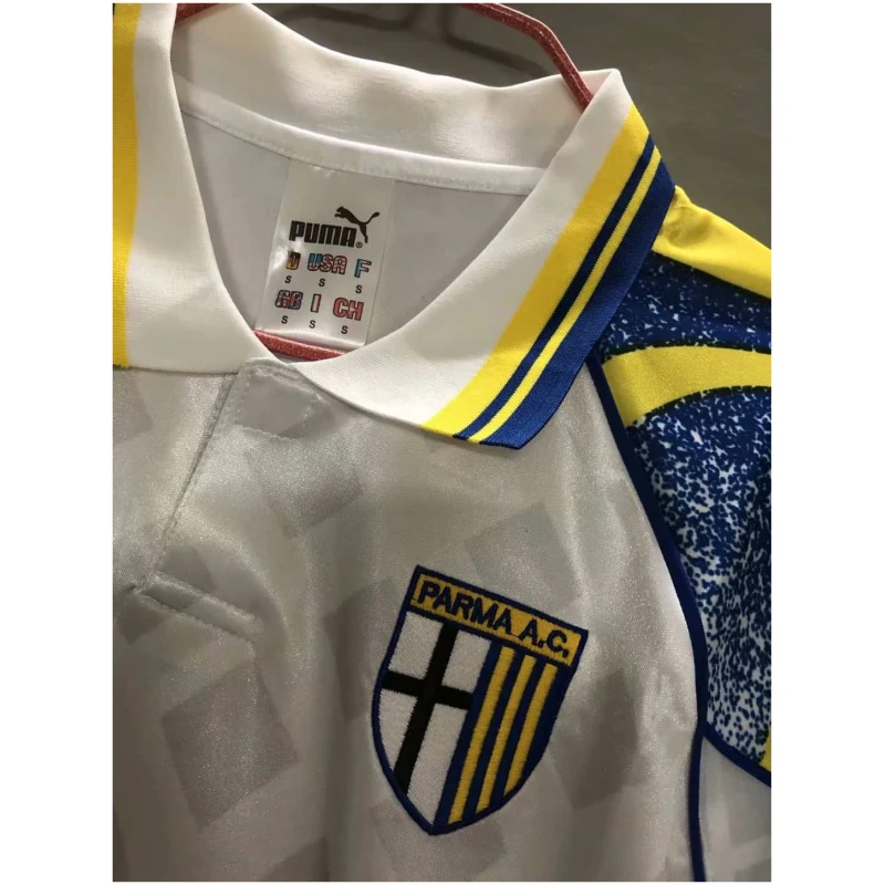 Maillot domicile rétro de Parme Calcio 1995-1997