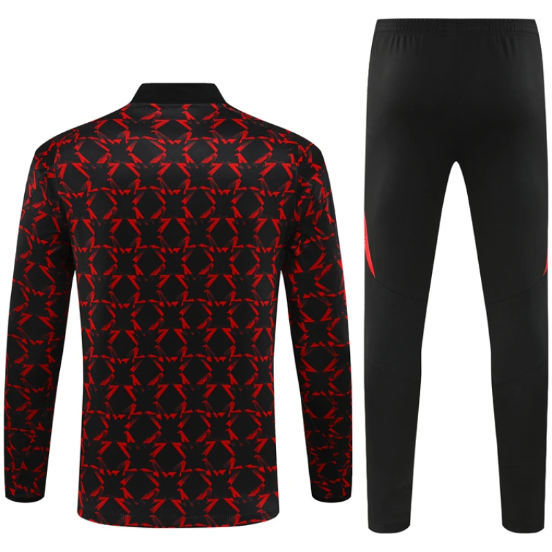 Tenue d’entraînement Manchester United Rouge – Noir 2024/25