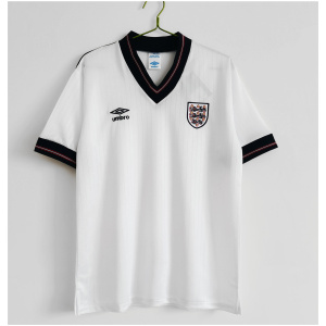 Maillot domicile rétro de l'Angleterre 1984/87
