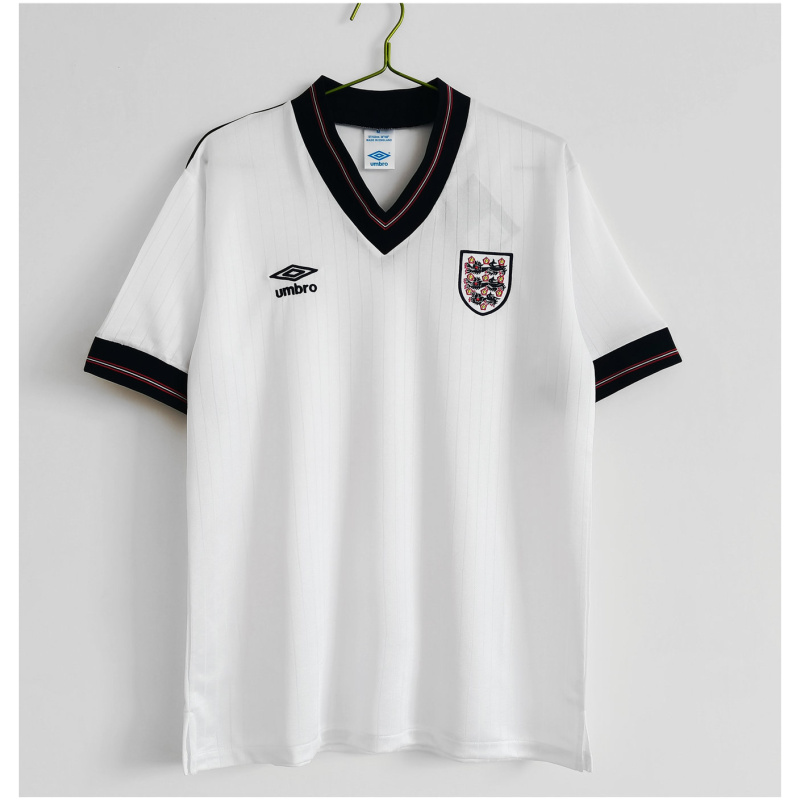 Maillot domicile rétro de l’Angleterre 1984/87