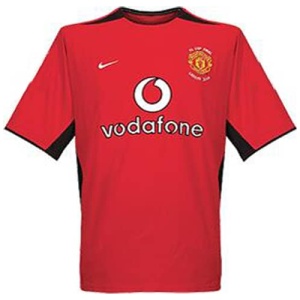 Maillot domicile rétro de Manchester United 2002-2004