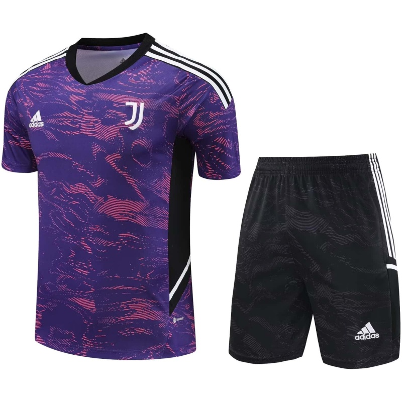 Ensemble d’entraînement court Juventus violet 2023/24