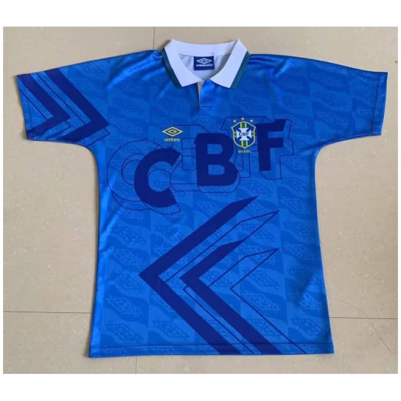 Maillot extérieur rétro du Brésil 1992
