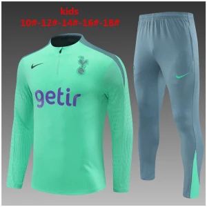 Survêtement d’entraînement pour enfants Tottenham Hotspur Vert 2024/25