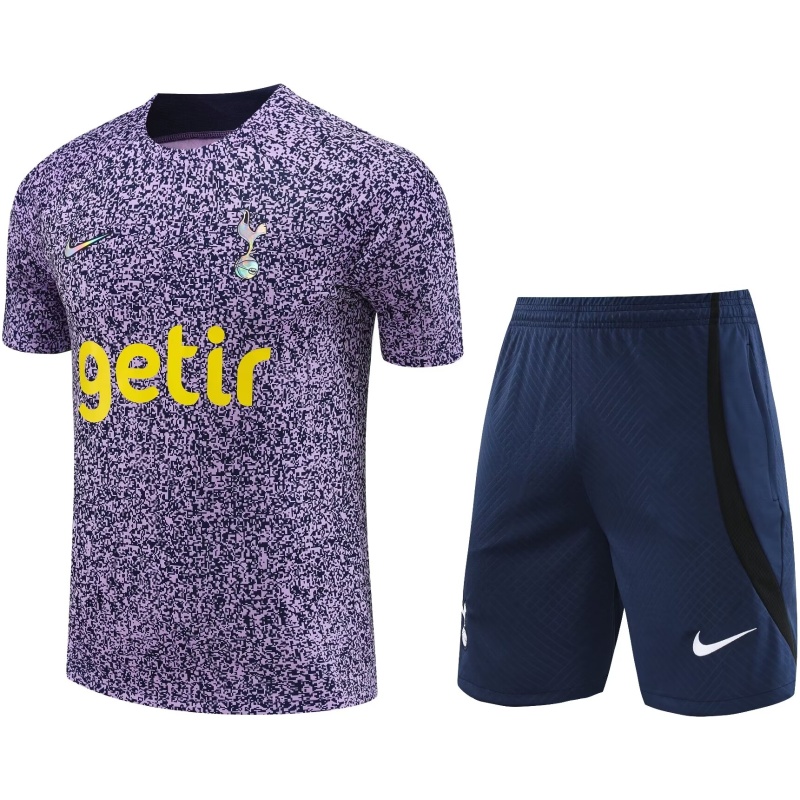 Tenue d’entraînement courte Tottenham Hotspur violette 2023/24
