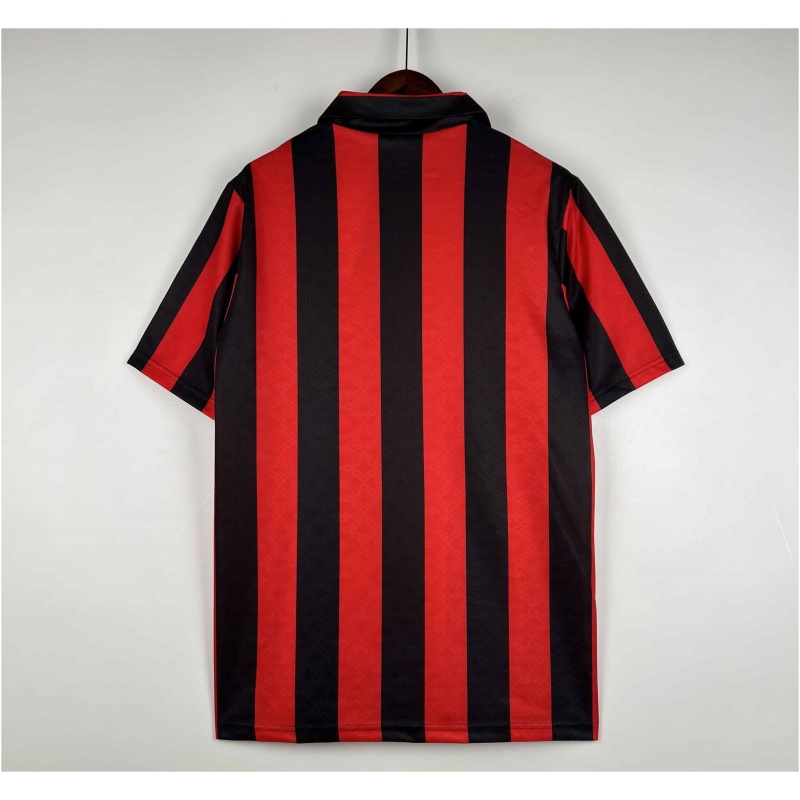 Maillot domicile rétro de l’AC Milan 1989/90