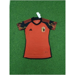 Maillot Domicile Femme Belgique Coupe du Monde de la FIFA Qatar 2022
