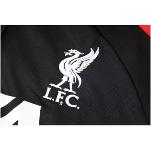Survêtement Liverpool : Sweat à Capuche + Pantalon d'Entraînement Noir 2024/25
