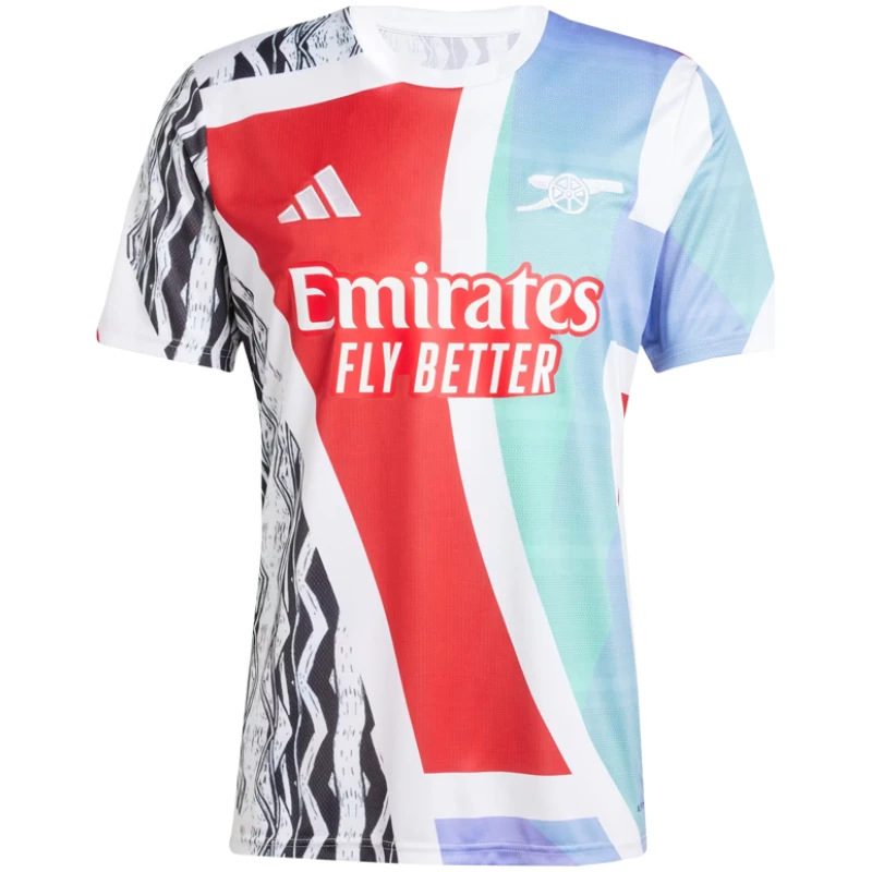 Maillot pré-joueur tricolore Arsenal 2024/25