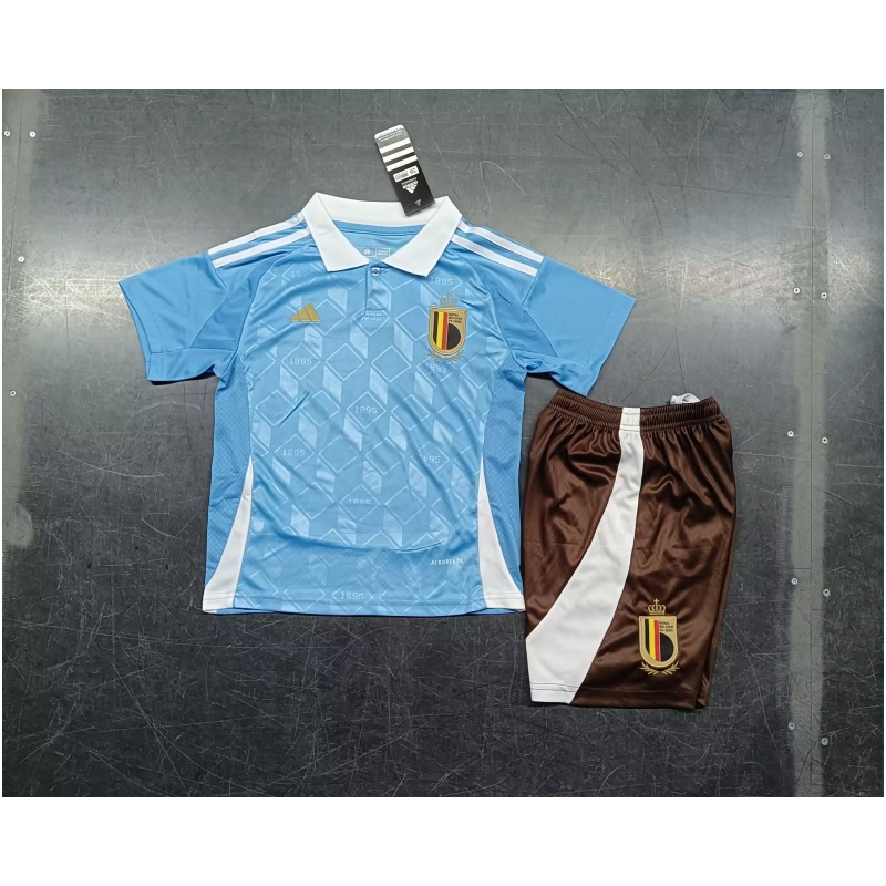 Maillot Extérieur Enfants Belgique 2024