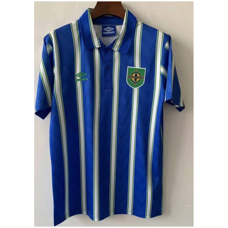 Maillot extérieur rétro de l’Irlande du Nord 1992