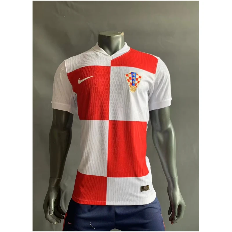 Maillot authentique domicile Croatie 2024 – joueur