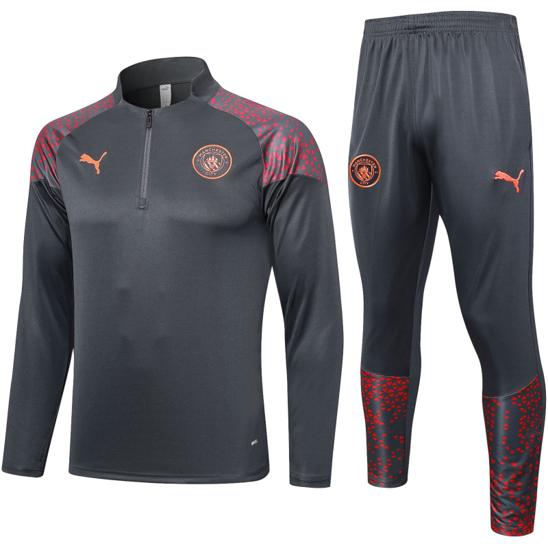 Ensemble d’entraînement gris de Manchester City 2023/24