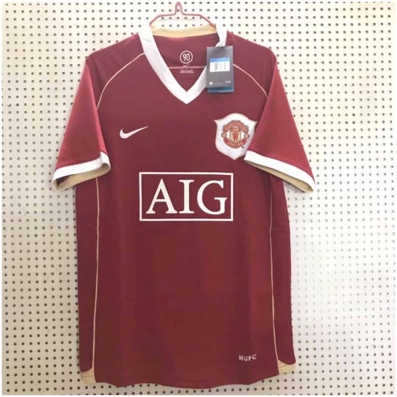 Maillot domicile rétro de Manchester United 2006/07