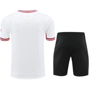 Tenue d’entraînement courte de Liverpool blanche 2024/25