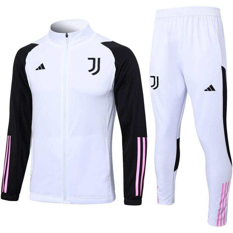 Ensemble de Survêtement d’Entraînement Juventus Veste + Pantalon Blanc 2023/24