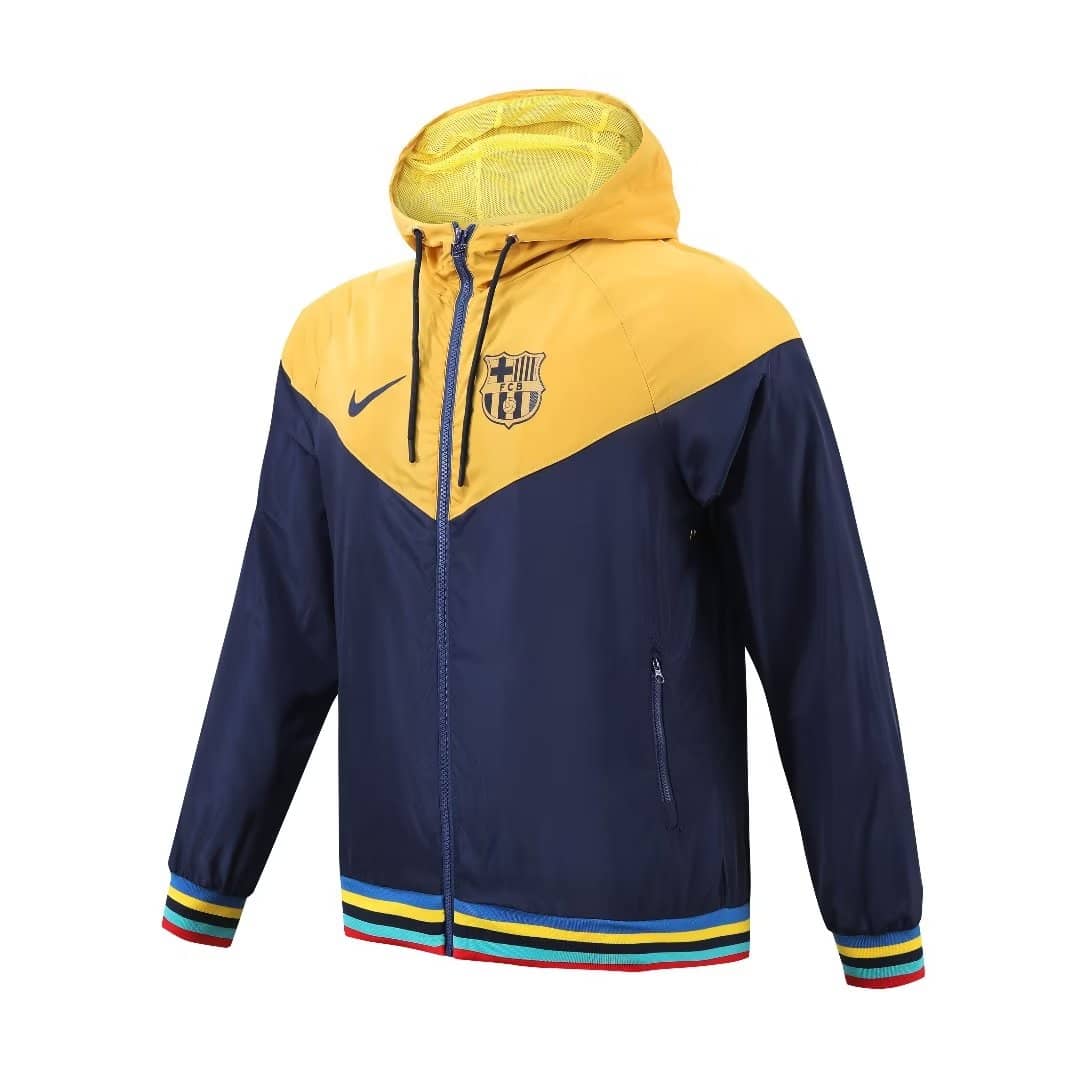 Blouson Coupe-vent Tout Temps Barcelone Royal – Jaune 2023/24