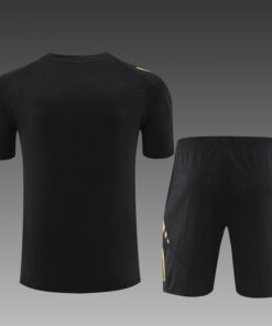 Ensemble d’entraînement court pour enfants Real Madrid noir 2024/25