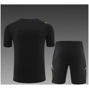 Ensemble d’entraînement court pour enfants Real Madrid noir 2024/25
