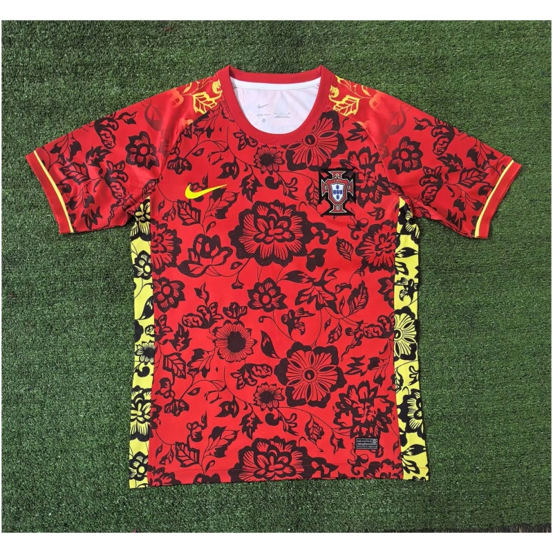 Maillot spécial Portugal Fleur Rouge 2024