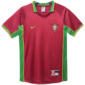 Maillot Domicile Rétro du Portugal 1998