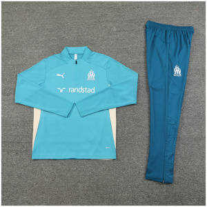 Ensemble d'entraînement enfant Olympique de Marseille Vert 2024/25