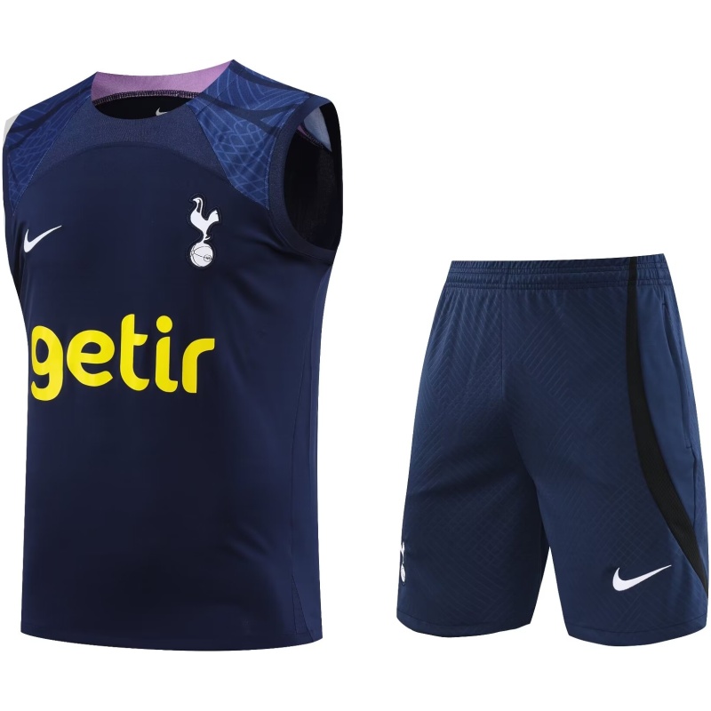 Maillot de Corps Tottenham Hotspur Bleu Marine 2023/24