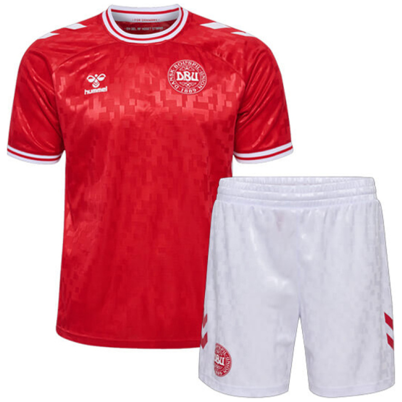 Maillot Domicile Enfants Danemark 2024