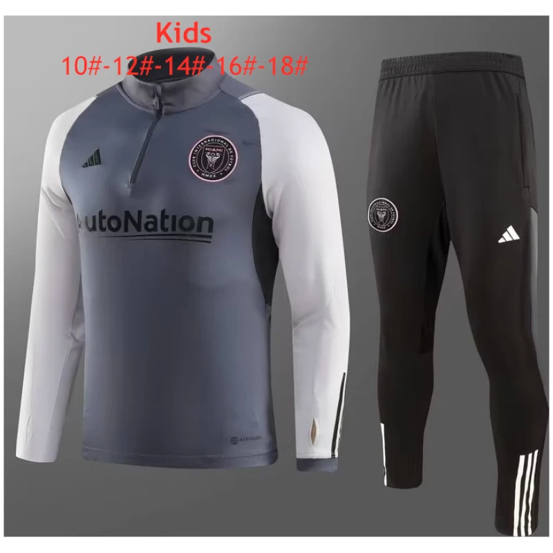 Ensemble d’entraînement pour enfants Inter Miami C.F. gris 2023/24