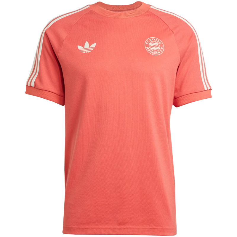 Maillot rouge Bayern Munich Adicolor Classics 3-Stripes 2024/25