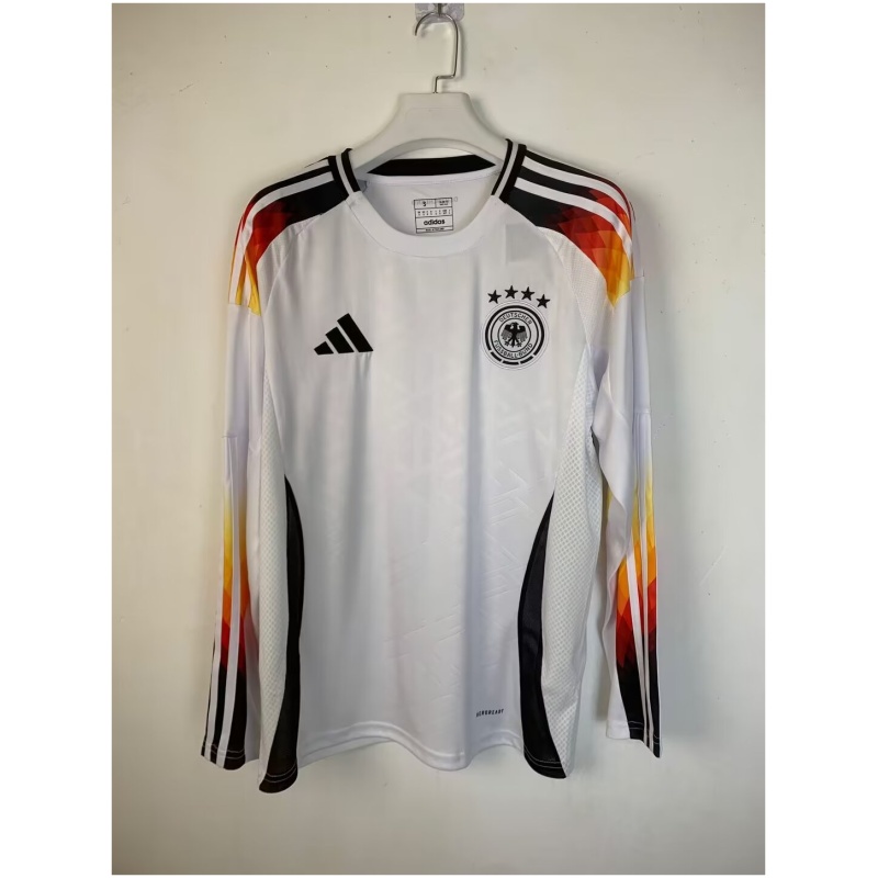 Maillot Domicile Allemagne Manches Longues 2024