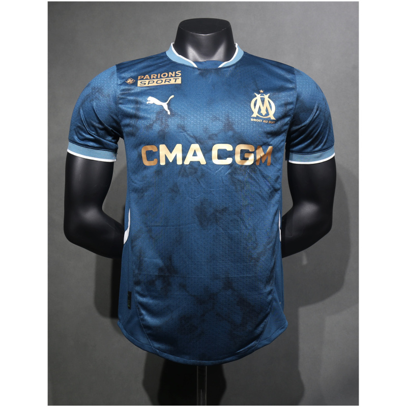 Maillot Extérieur Authentique Olympique de Marseille 2024/25 – joueur