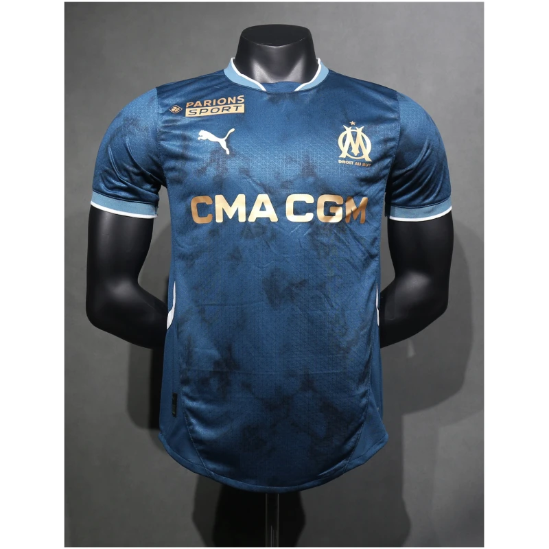 Maillot Extérieur Authentique Olympique de Marseille 2024/25 – joueur
