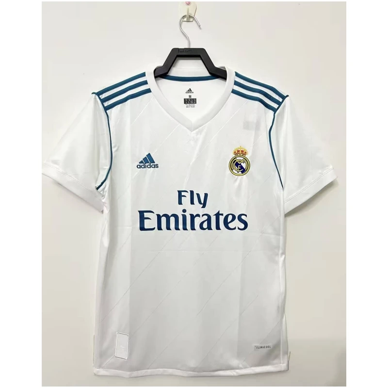 Maillot Domicile Rétro du Real Madrid 2017/18