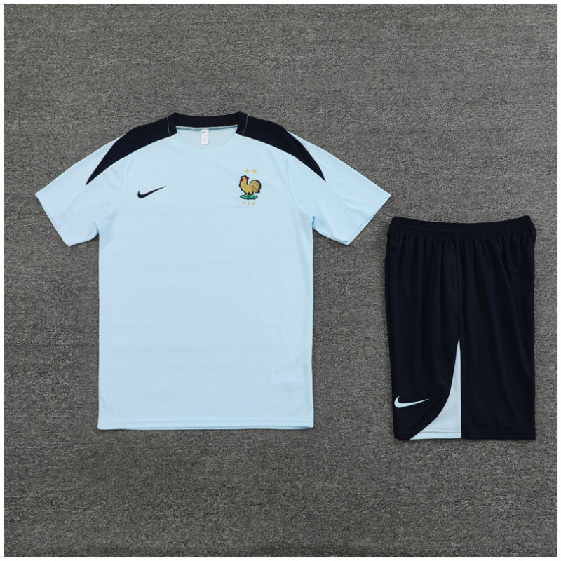 Ensemble de Formation Court pour Enfants France Bleu Ciel 2024