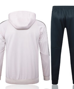 Sweat à capuche Real Madrid + Pantalon de survêtement rose pâle 2024/25