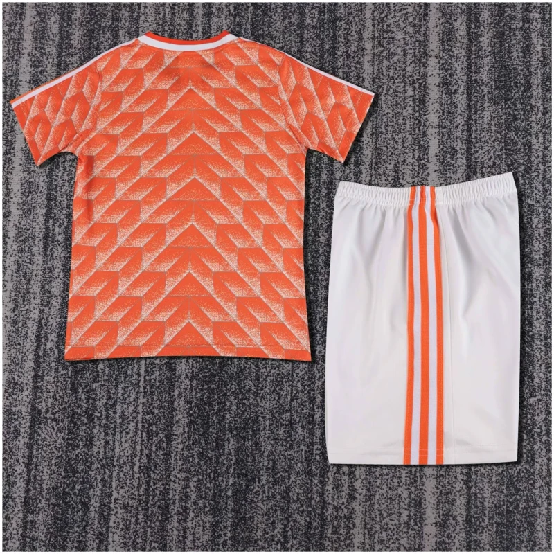 Maillot rétro domicile des Pays-Bas 1988 pour enfants