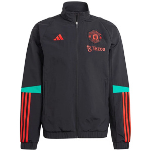 Veste coupe-vent Manchester United toutes saisons noire 2023/24