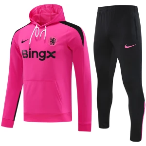 Veste à capuche Chelsea Sweatshirt + Pantalon Survêtement d’entraînement Rose 2024/25