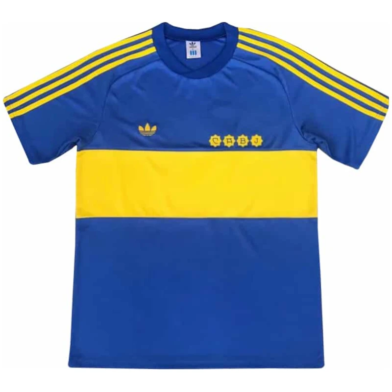 Maillot Domicile Rétro Boca Juniors 1981