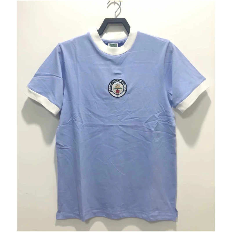 Maillot Domicile Rétro de Manchester City 1972