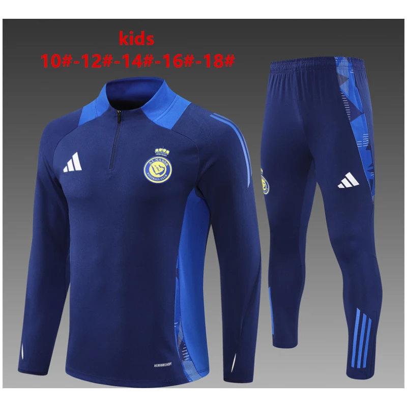 Ensemble d’entraînement pour enfants Riyadh Al-Nassr Bleu 2024/25