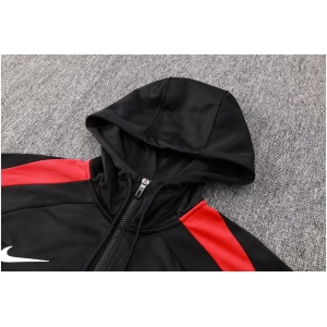Survêtement Liverpool : Sweat à Capuche + Pantalon d'Entraînement Noir 2024/25