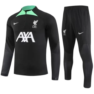 Survêtement d’entraînement Liverpool noir 2023/24