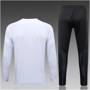 Ensemble de survêtement enfants PSG x Jordan veste + pantalon blanc 2023/24