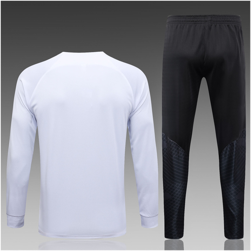 Ensemble de survêtement enfants PSG x Jordan veste + pantalon blanc 2023/24